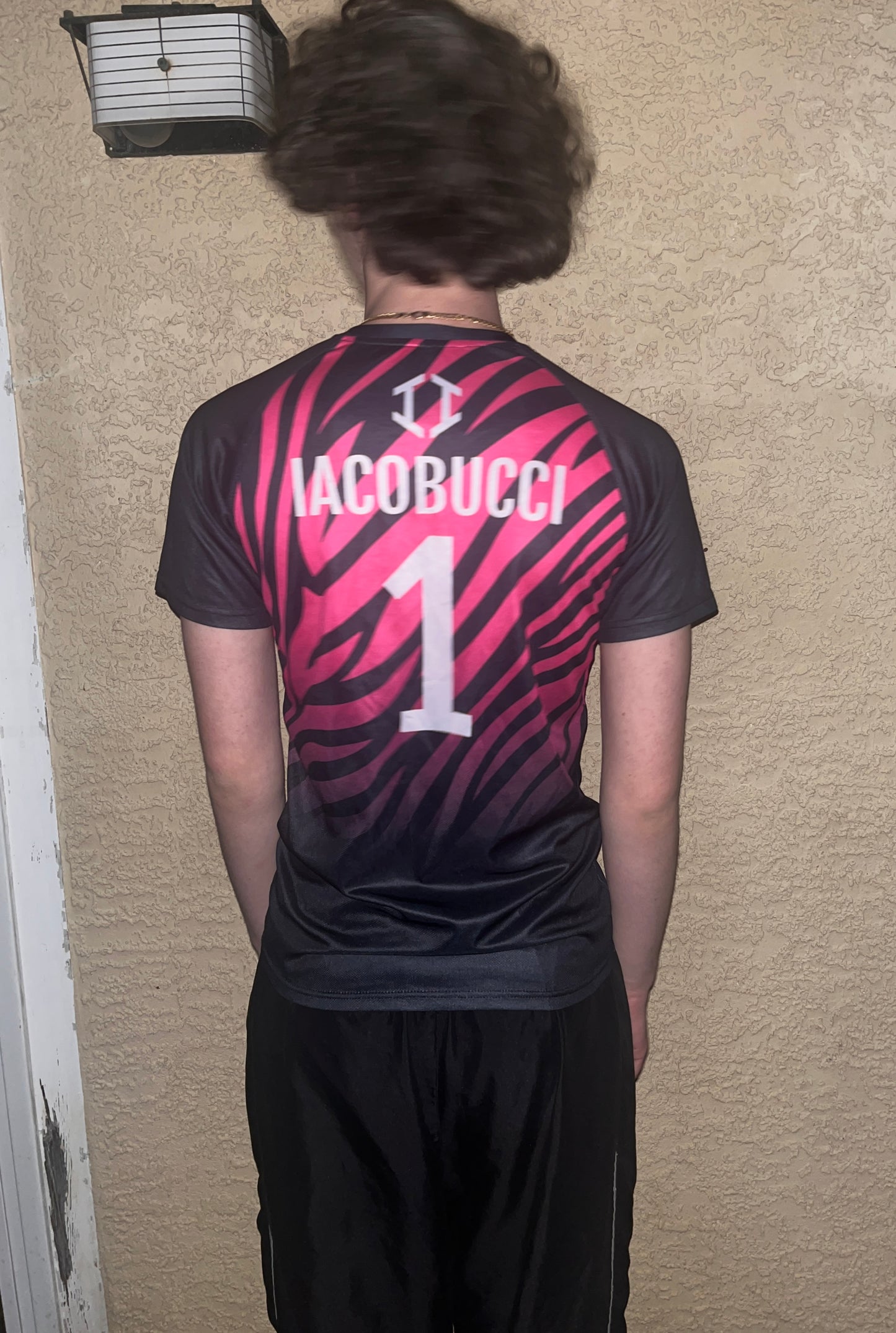 Pink Tigers Soccer Jersey