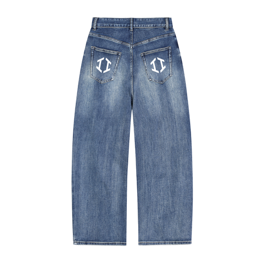 Baggy Denim Jeans Blue
