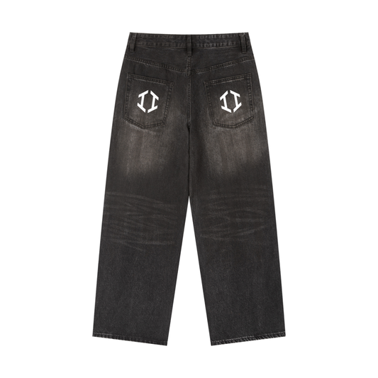 Baggy Denim Jeans Black