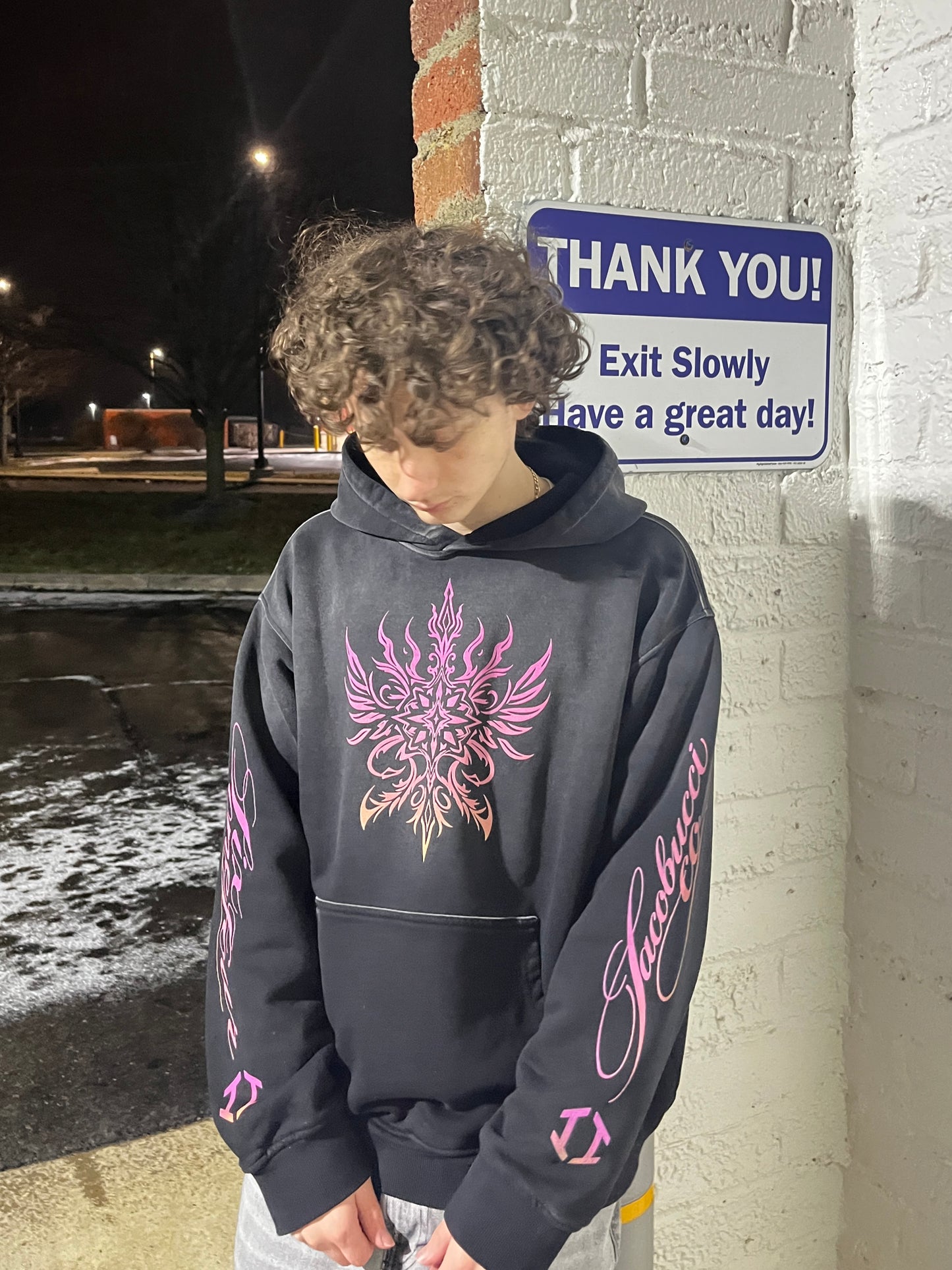 Gradient Sun Washed Hoodie